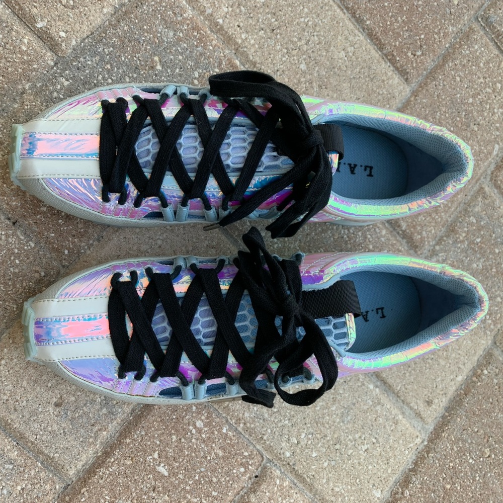 L.A.M.B. by Gwen Stefani Womens Bennie Fashion Sneakers Shoes 9.5 - Picture 2 of 14